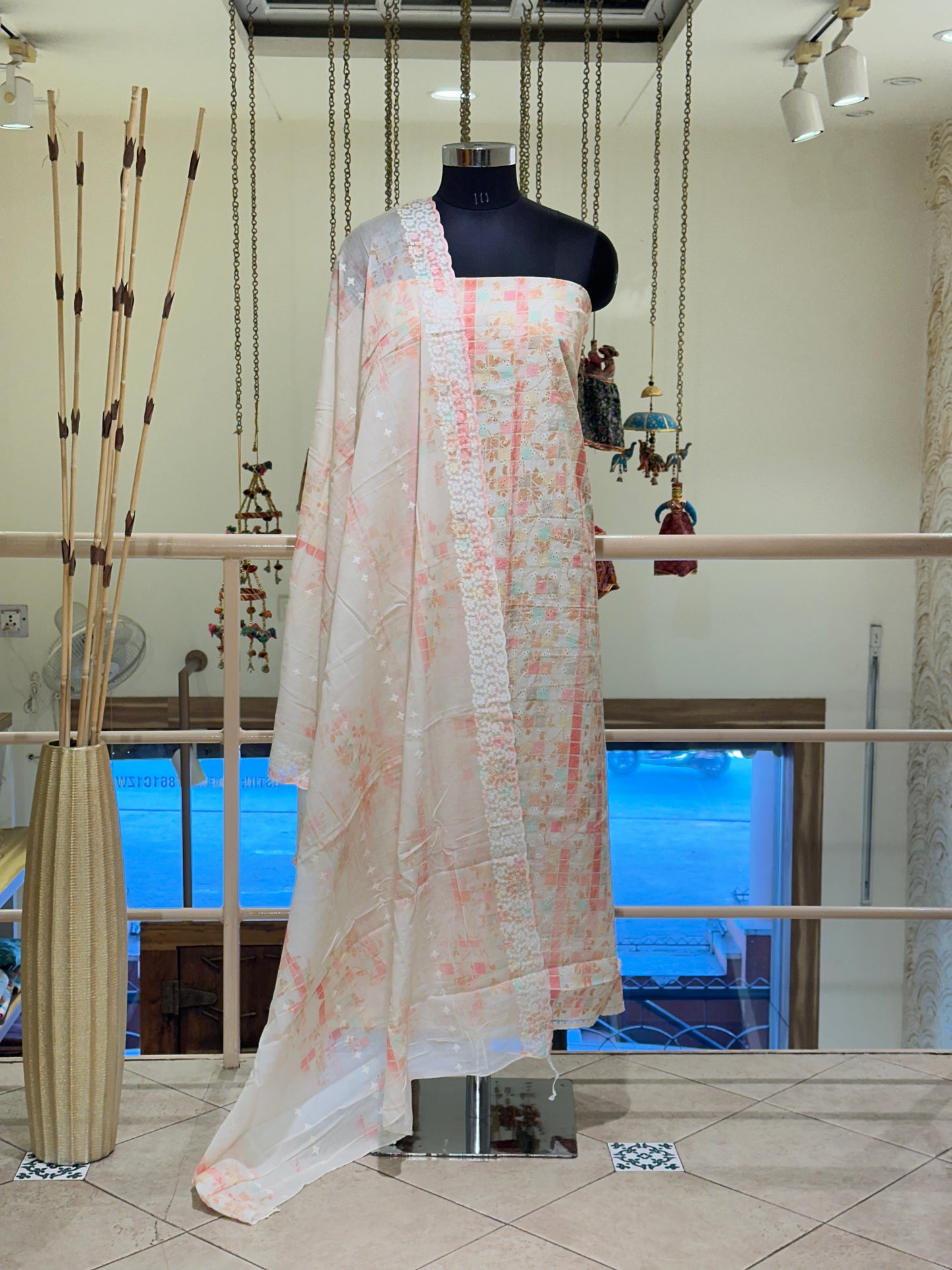 Multi Colour Cotton with Digital Print