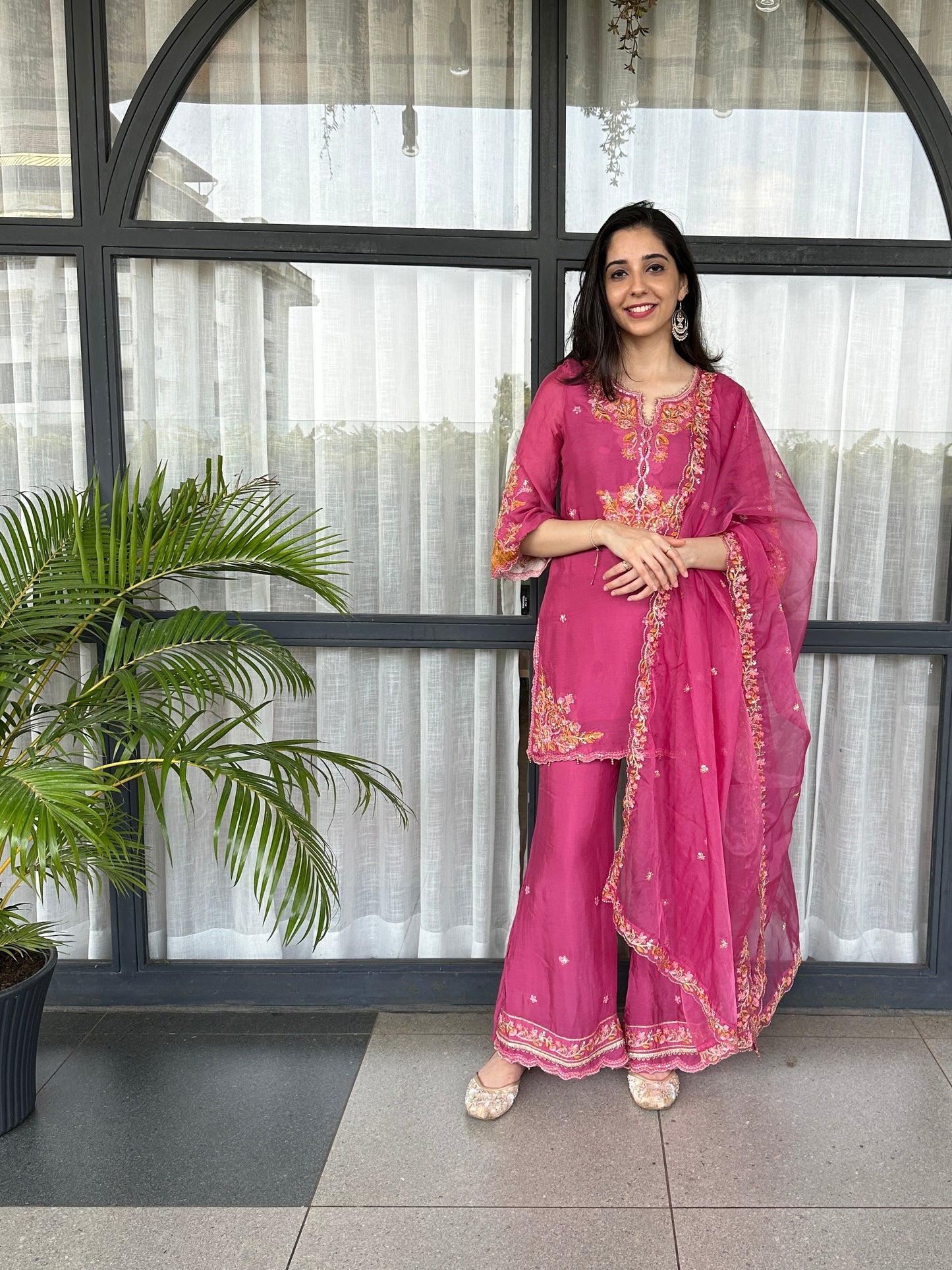 Rani Pink Farshi Suit