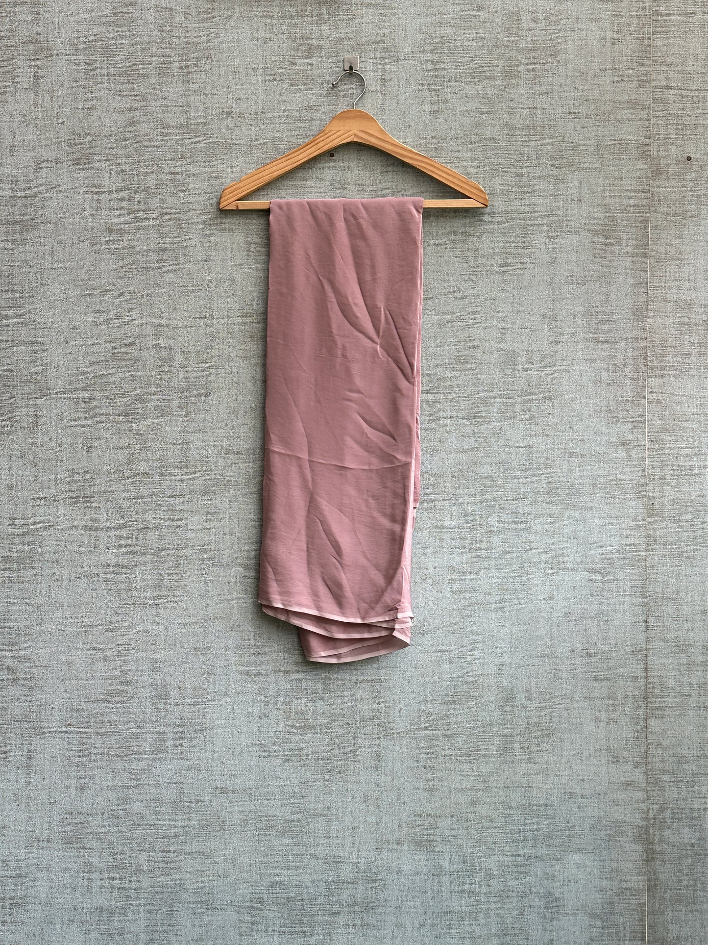 Deep Mauve Tissue Organza with Gotapatti Work