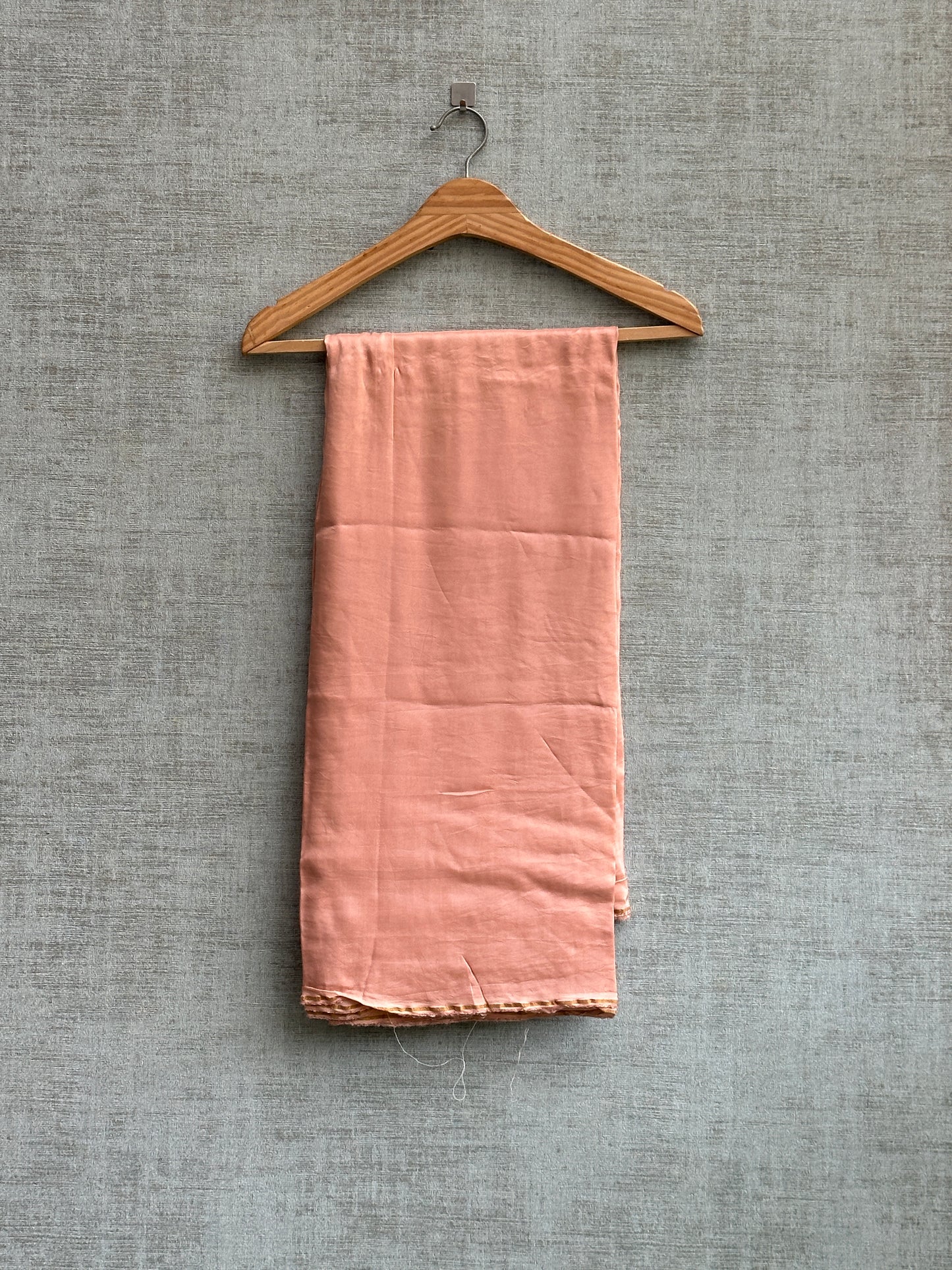 Peach Mesh Cotton with Threadwork