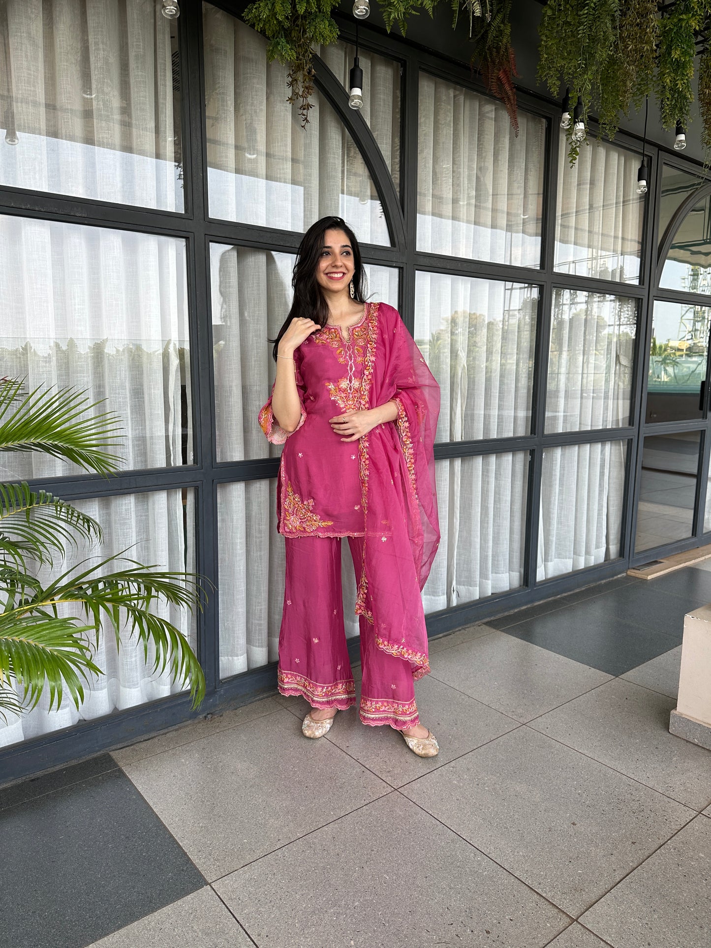 Rani Pink Farshi Suit
