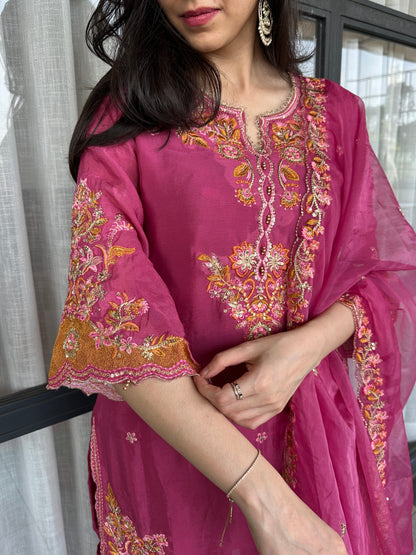 Rani Pink Farshi Suit